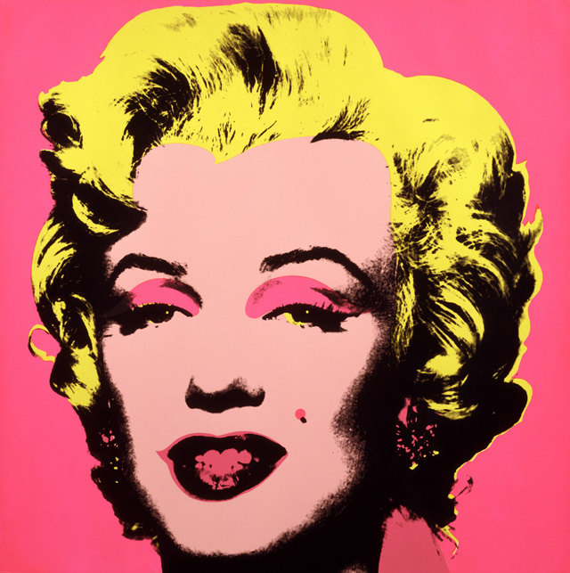 Andy Warhol. [no title] (Marilyn Monroe), 1967. Portfolio of ten screenprints on paper, each 91 x 91. Tate: Purchased 1971. © 2018 The Andy Warhol Foundation for the Visual Arts, Inc. / Licensed by DACS, London. 2018.